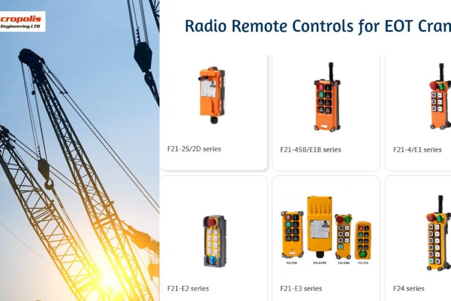 Radio Remote Controls for EOT Cranes in India